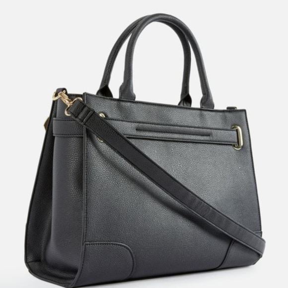 JustFab Bags Green Satchel Purse Poshmark